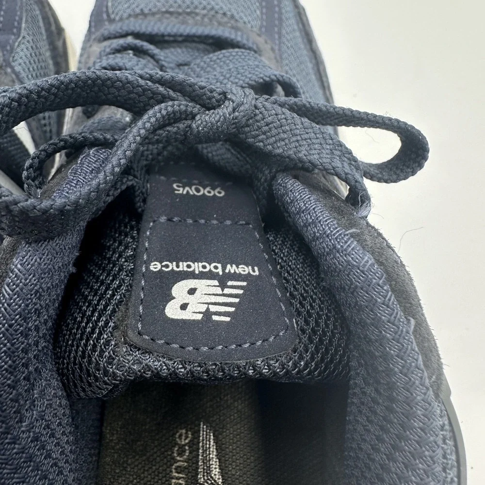 New Balance 990v5‎ Kids Youth Navy Suede Mesh Running Shoes Sneakers US5.5Y 2020